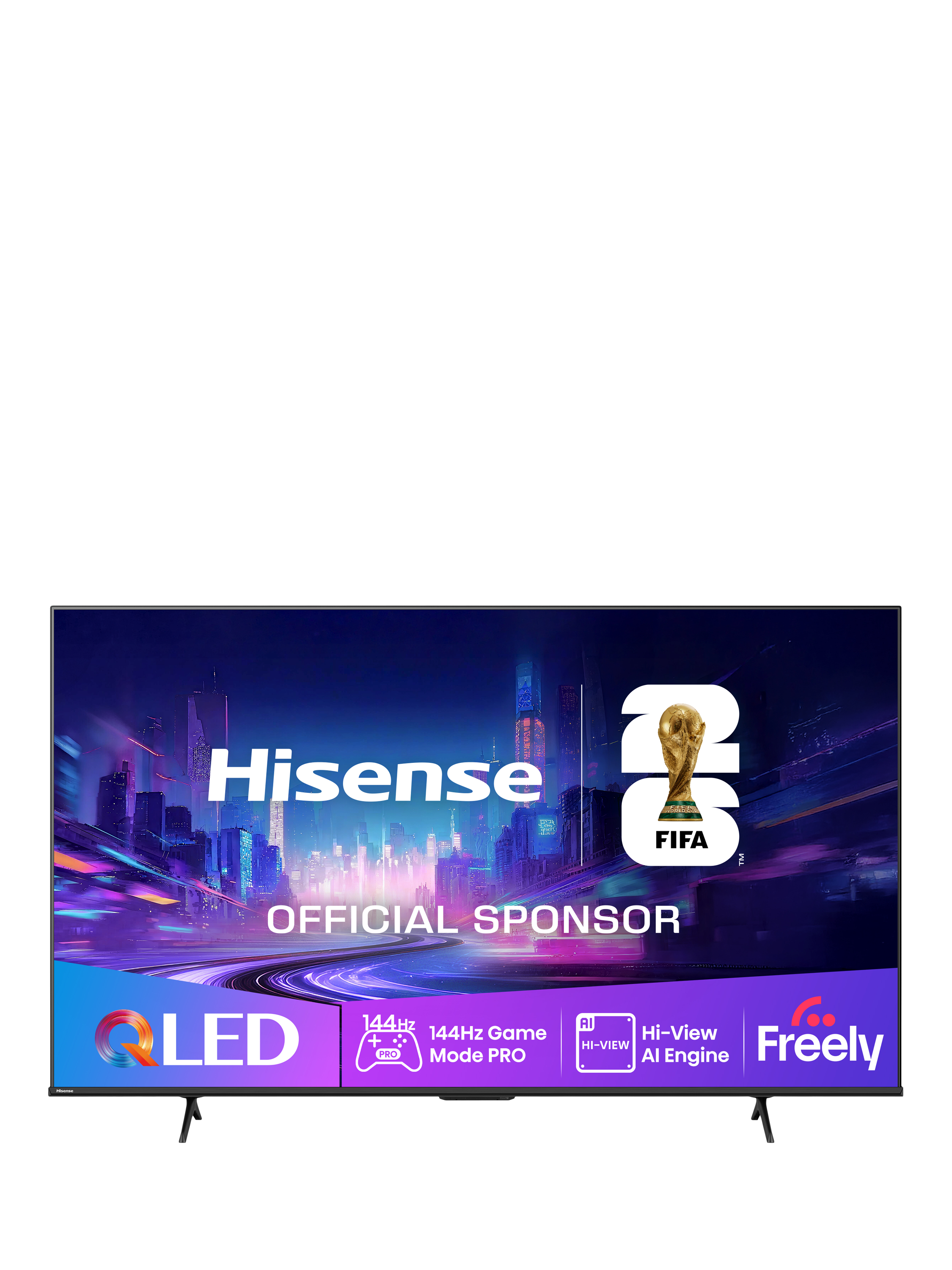 Hisense 65E7QTUK PRO (2025) QLED HDR 4K Ultra HD Smart TV