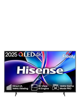 Hisense 75E7QTUK PRO (2025) QLED HDR 4K Ultra HD Smart TV, 75 inch, Black