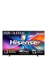 Hisense 85E7QTUK (2025) QLED HDR 4K Ultra HD Smart TV, 85 inch, Black