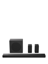 Hisense AX5140Q Bluetooth Soundbar with Wireless Subwoofer & Rear Speakers, Black