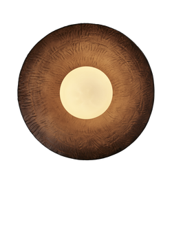 Industville Flume Pendant Wall Light, Bronze