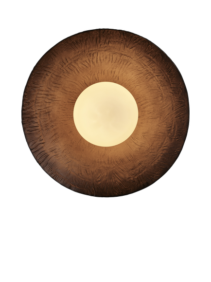 Industville Flume Pendant Wall Light, Bronze