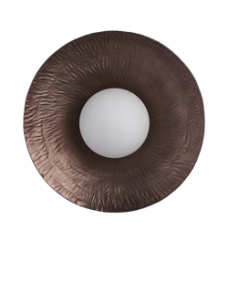 Industville Flume Pendant Wall Light - view 2, Bronze