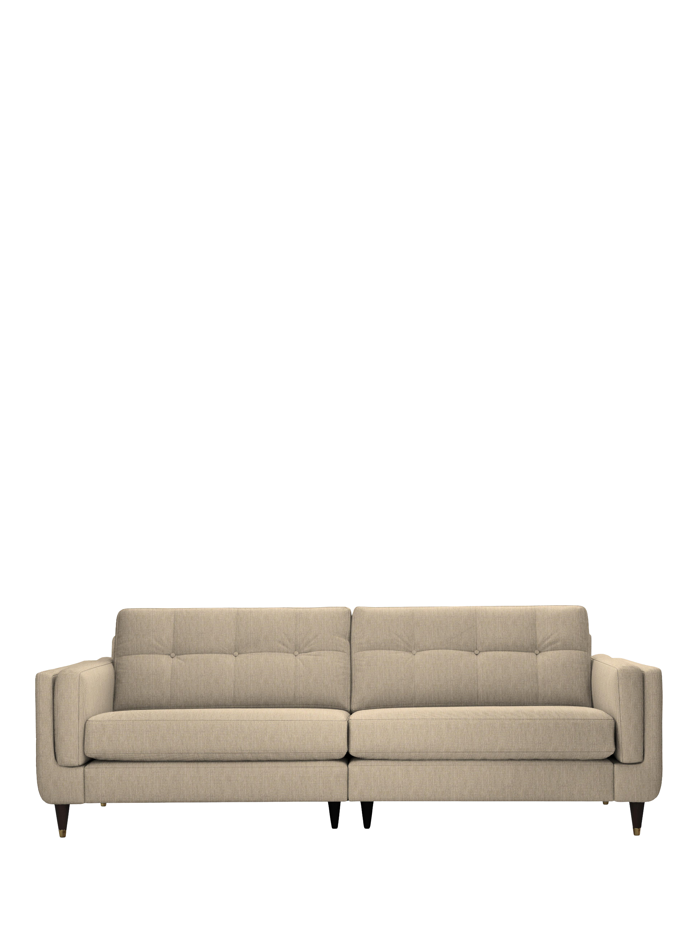 The Seventy Six Range, G Plan Vintage The Seventy Six Grand 4 Seater Sofa, Aquaclean Calor Ginger