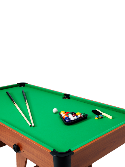 Gamesson Eton 4.5ft Folding Pool Table - view 2, Multi