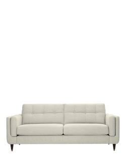 G Plan Vintage The Seventy Six Large 3 Seater Sofa, Aquaclean Calor Vanilla