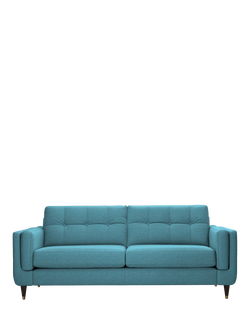 G Plan Vintage The Seventy Six Large 3 Seater Sofa, Fleck Blue