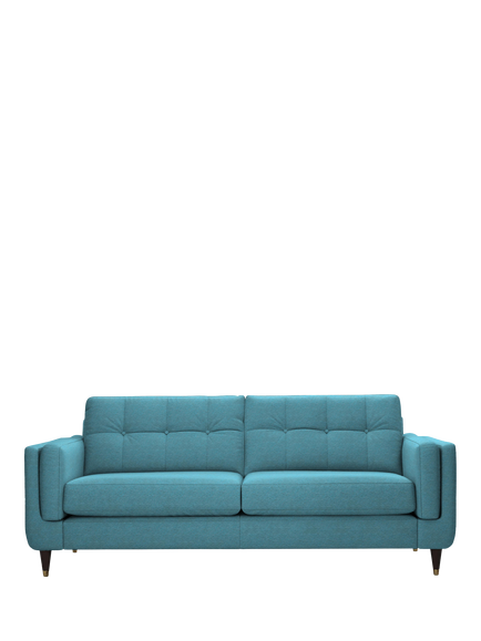 G Plan Vintage The Seventy Six Large 3 Seater Sofa, Fleck Blue