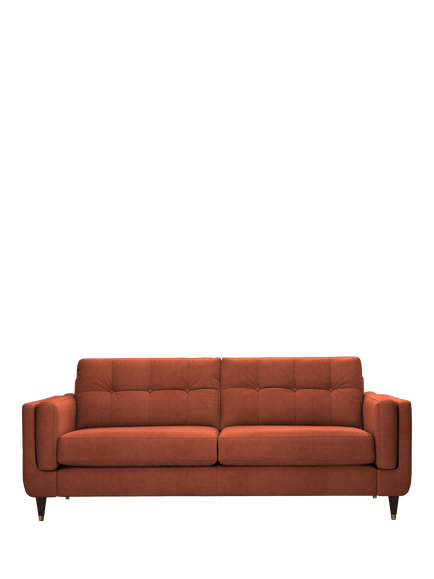 G Plan Vintage The Seventy Six Large 3 Seater Sofa, Easy Clean Plush Umber