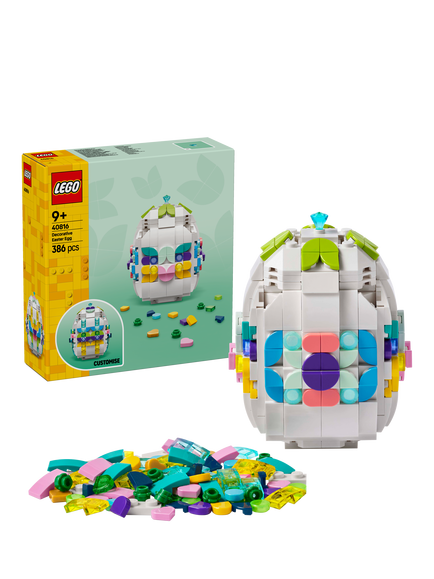 LEGO Seasons and Occasions 40816 Decorative Easter Egg, Multi
