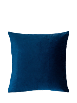 The Pillow Drop Aspen Cushion, Navy/Multi - view 2, Navy Multi