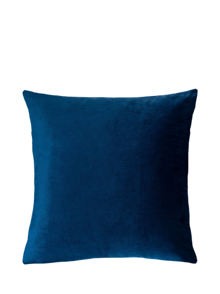 The Pillow Drop Aspen Cushion, Navy/Multi - view 2, Navy Multi