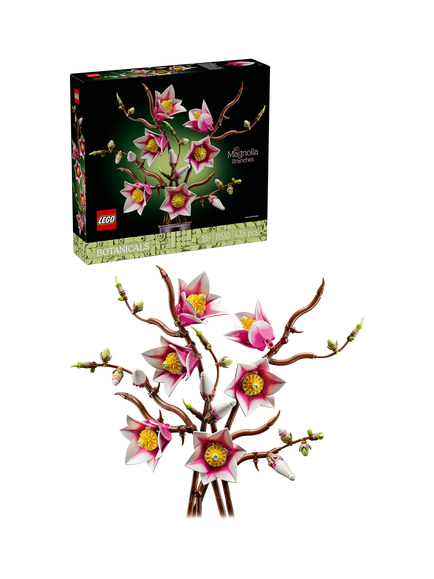 LEGO Botanicals 11510 Magnolia Branches Building Set, Multi