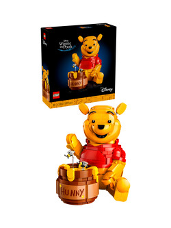 LEGO Disney 43300 Winnie the Pooh Display Model Kit, Multi