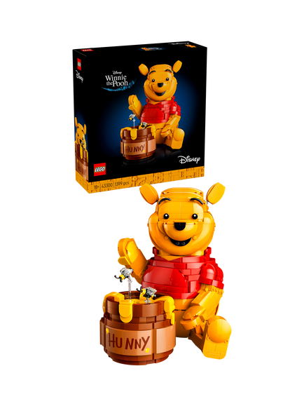 LEGO Disney 43300 Winnie the Pooh Display Model Kit, Multi