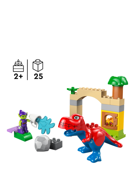 LEGO DUPLO 10463 Marvel Dinosaur Spidey-Rex vs. Green Goblin Super Hero Building Toy - view 2, Multi