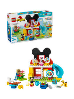 LEGO DUPLO 10465 Mickey Mouse Clubhouse with Minnie & Pluto Building Toy, Multi