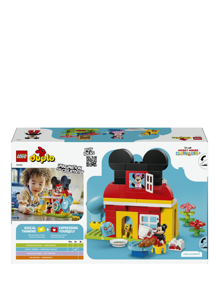 LEGO DUPLO 10465 Mickey Mouse Clubhouse with Minnie & Pluto Building Toy - view 2, Multi