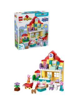 LEGO DUPLO 10467 Peppa Pig Family House Toy, Multi