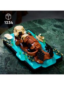 LEGO Ideas 21366 Floating Sea Otters Arts & Crafts Kit - view 2, Multi