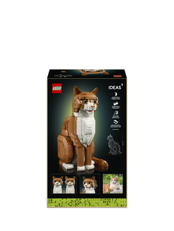 LEGO Ideas 21376 Orange Cat Craft Kit - view 2, Multi