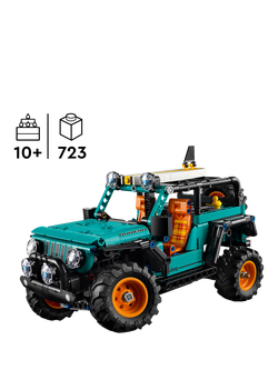 LEGO Technic 42227 Jeep Wrangler Rubicon SUV Car Toy - view 2, Multi