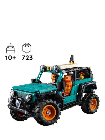 LEGO Technic 42227 Jeep Wrangler Rubicon SUV Car Toy - view 2, Multi