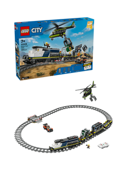 LEGO City 60508 Police Train Heist Building Toy, Multi