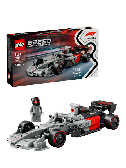 LEGO Speed Champions 77259 Audi Revolut F1 Team R26 Race Car Toy, Multi