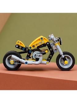 LEGO Technic 42225 Yellow Motorbike Toy - view 2, Multi