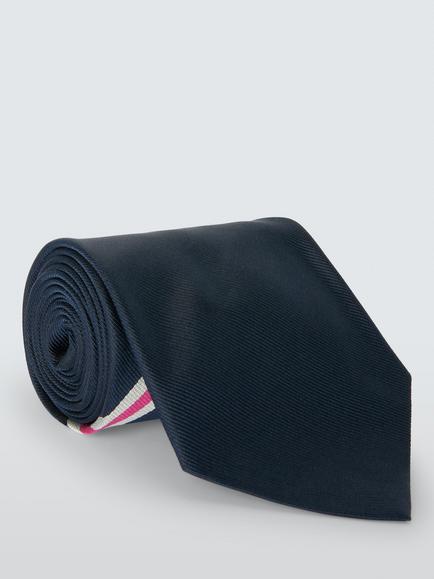Ralph Lauren Woven Pure Silk Tie, Navy, Navy