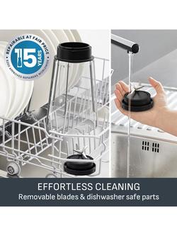 Tefal Blendforce BL439DG0 Food Blender, Stainless Steel - view 2, Stainless Steel