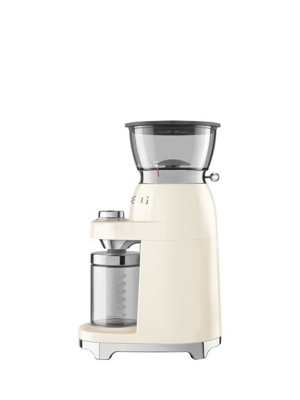 Smeg CGF03CRUK Multi Purpose Coffee Grinder, Cream - view 2, Cream