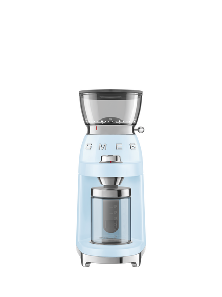 Smeg CGF03PBUK Multi Purpose Coffee Grinder, Pastel Blue, Pastel Blue