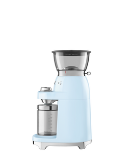 Smeg CGF03PBUK Multi Purpose Coffee Grinder, Pastel Blue - view 2, Pastel Blue