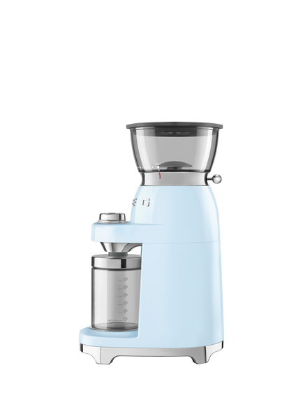 Smeg CGF03PBUK Multi Purpose Coffee Grinder, Pastel Blue - view 2, Pastel Blue