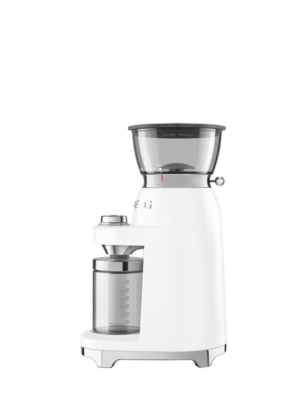 Smeg CGF03WHUK Multi Purpose Coffee Grinder, White - view 2, White