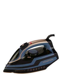 Russell Hobbs Powersteam Ultra Pro Iron, Blue, Blue