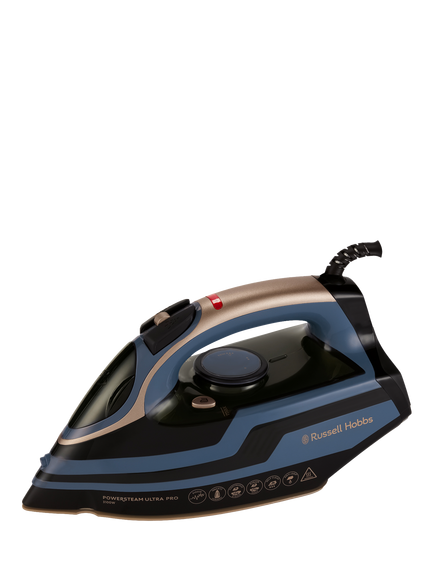 Russell Hobbs Powersteam Ultra Pro Iron, Blue, Blue