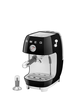 Smeg ECF03BLUK Cold Brew Espresso Coffee Machine - view 2, Black