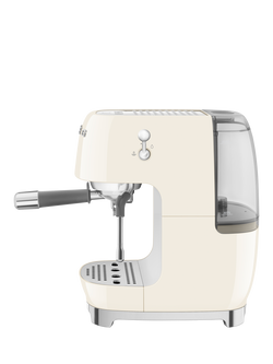 Smeg ECF03BLUK Cold Brew Espresso Coffee Machine - view 2, Cream