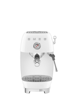 Smeg ECF03BLUK Cold Brew Espresso Coffee Machine, White
