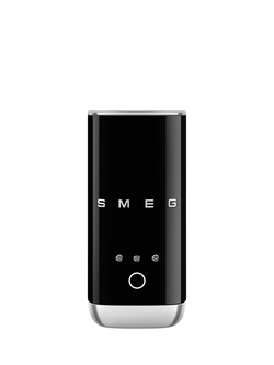 Smeg MFF02BLUK Mini Milk Frother, Black