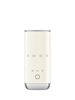Smeg MFF02BLUK Mini Milk Frother, Cream