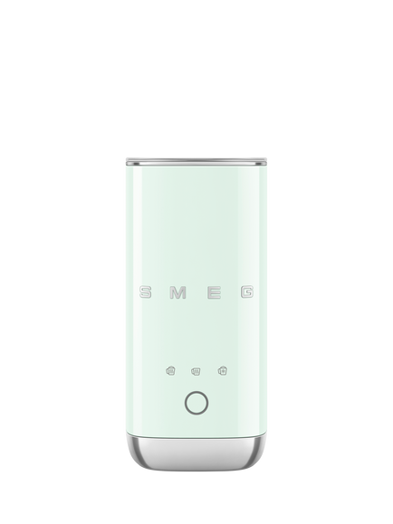 Smeg MFF02BLUK Mini Milk Frother, Pastel Green