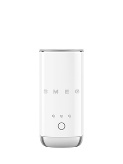 Smeg MFF02BLUK Mini Milk Frother, White