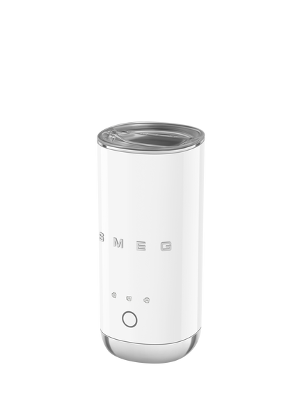 Smeg MFF02BLUK Mini Milk Frother - view 2, White