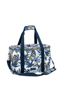 Sara Miller Anniversary Oval Picnic Cooler Bag, 30L, Blue, Blue
