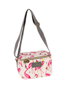 Sara Miller Flamingo Personal Lunch Cooler Bag, 4L, Pink, Multi