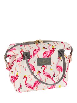 Sara Miller Flamingo Convertible Lunch Cooler Bag, 8L, Pink - view 2, Multi